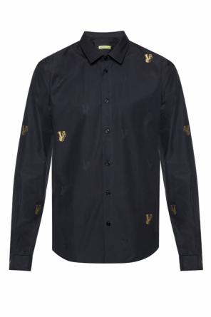 Logo-embroidered shirt, zdjęcie 1 Logo-embroidered shirt od Versace Jeans